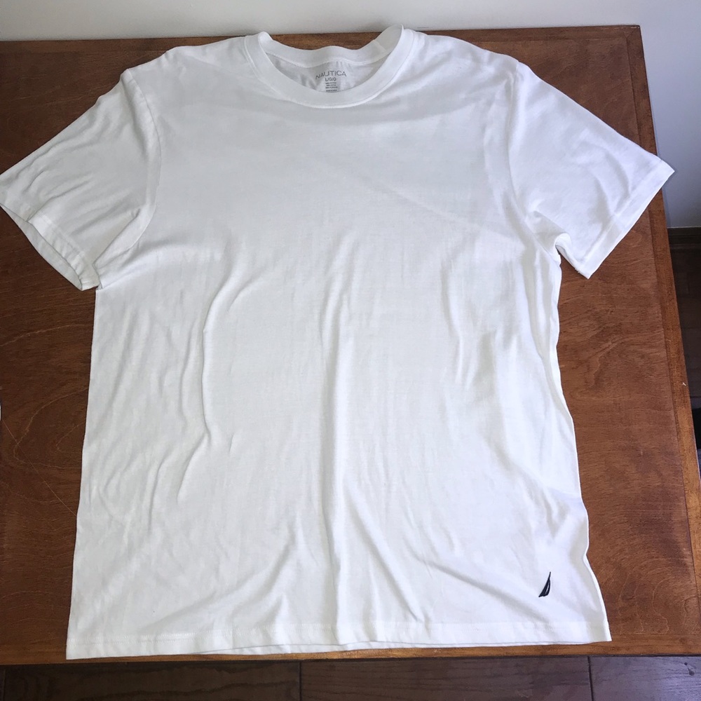 White Nautica T-shirt brand new